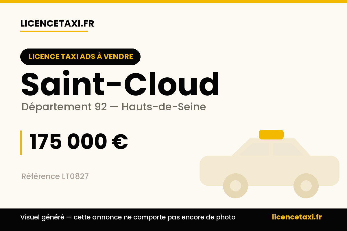 License Saint cloud 92